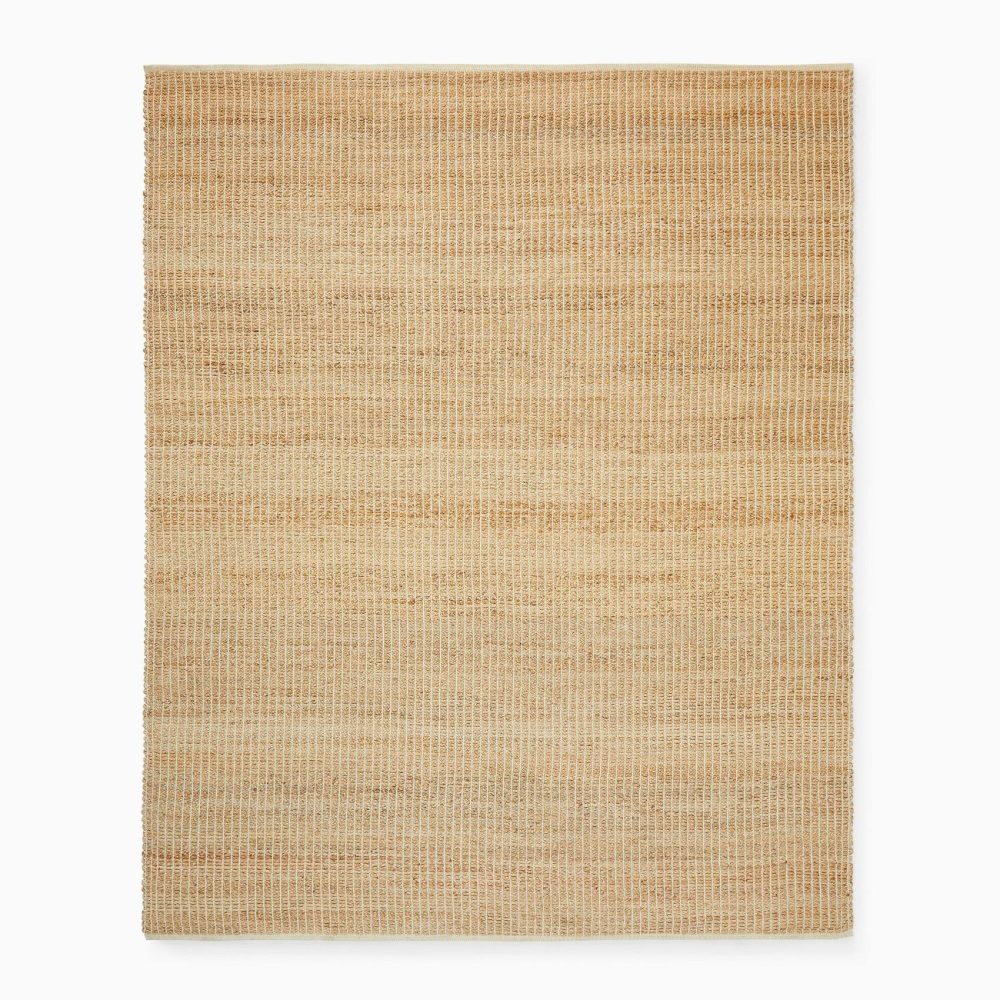 Area Rugs |  Channel Jute Rug Natural,Alabaster Area Rugs Area Rugs