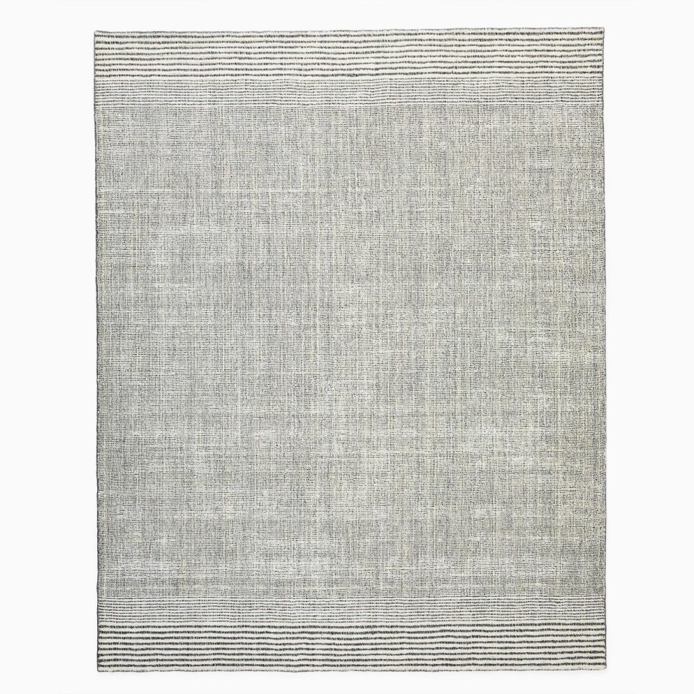 Area Rugs |  Luxe Stripes Rug Slate,Alabaster Area Rugs Area Rugs