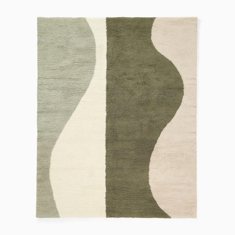 Area Rugs |  Modern Wave Shag Rug Area Rugs Area Rugs