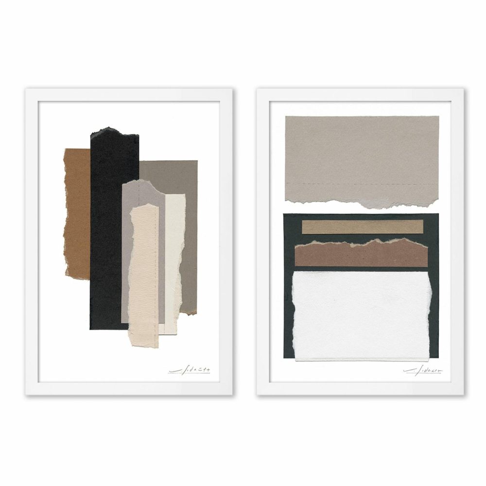 Art Pairs & Sets |  Poetic Diptych Framed Wall Art Art Art Pairs & Sets