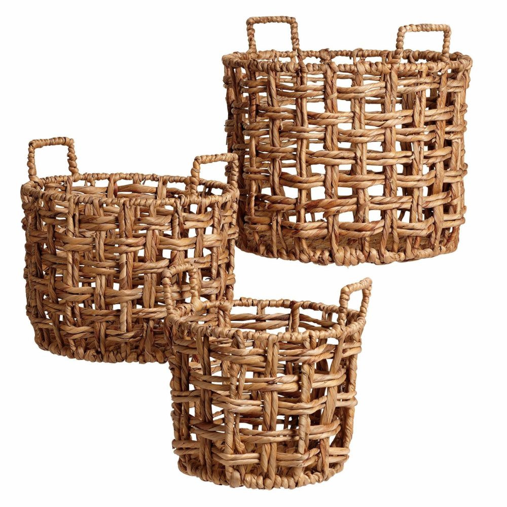 Baskets & Hampers |  Lucia Baskets (Set Of 3) Baskets & Hampers Baskets & Hampers