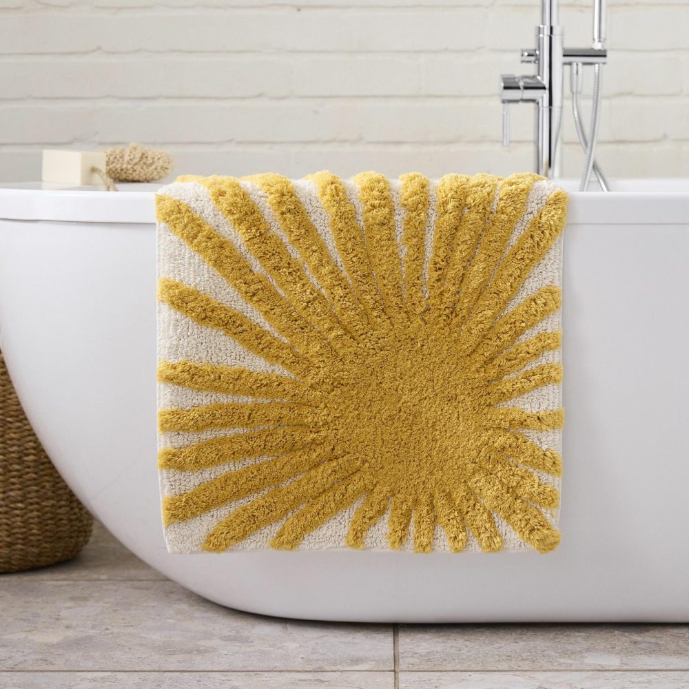 Bath Mats |  Sunburst Bath Mat Bath Linens Bath Mats