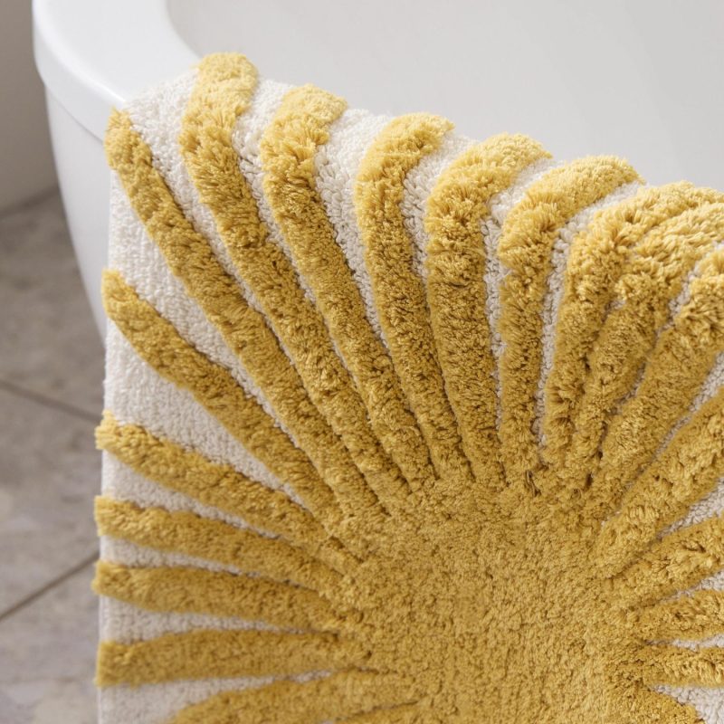 Bath Mats |  Sunburst Bath Mat Bath Linens Bath Mats