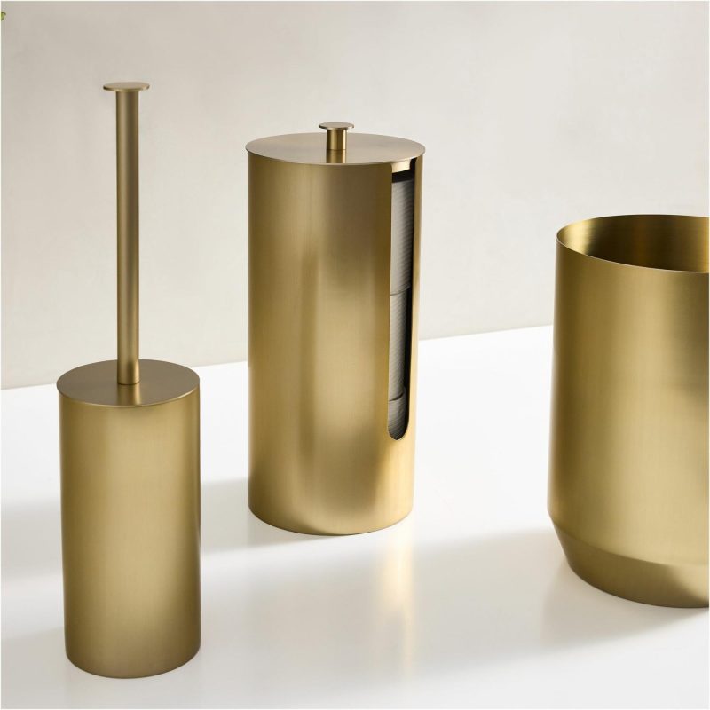 Bathroom Accessories |  Caspian Metal Toilet Paper Storage Bathroom Accessories Bathroom Accessories