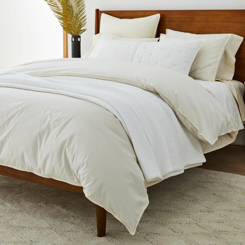 Blankets |  Ribbed Blanket White Bedding Blankets