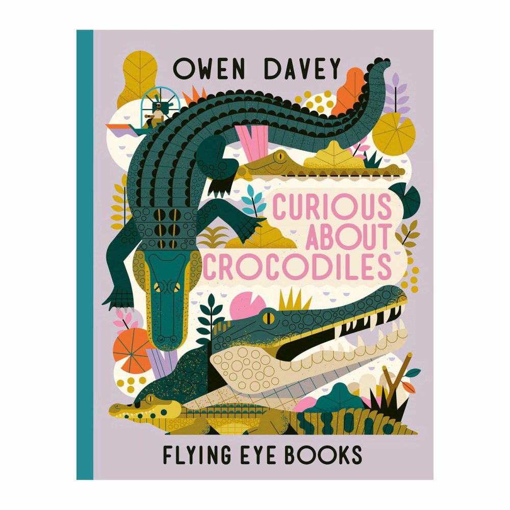 Books & Bookends |  Curious About Crocodiles Books & Bookends Books & Bookends