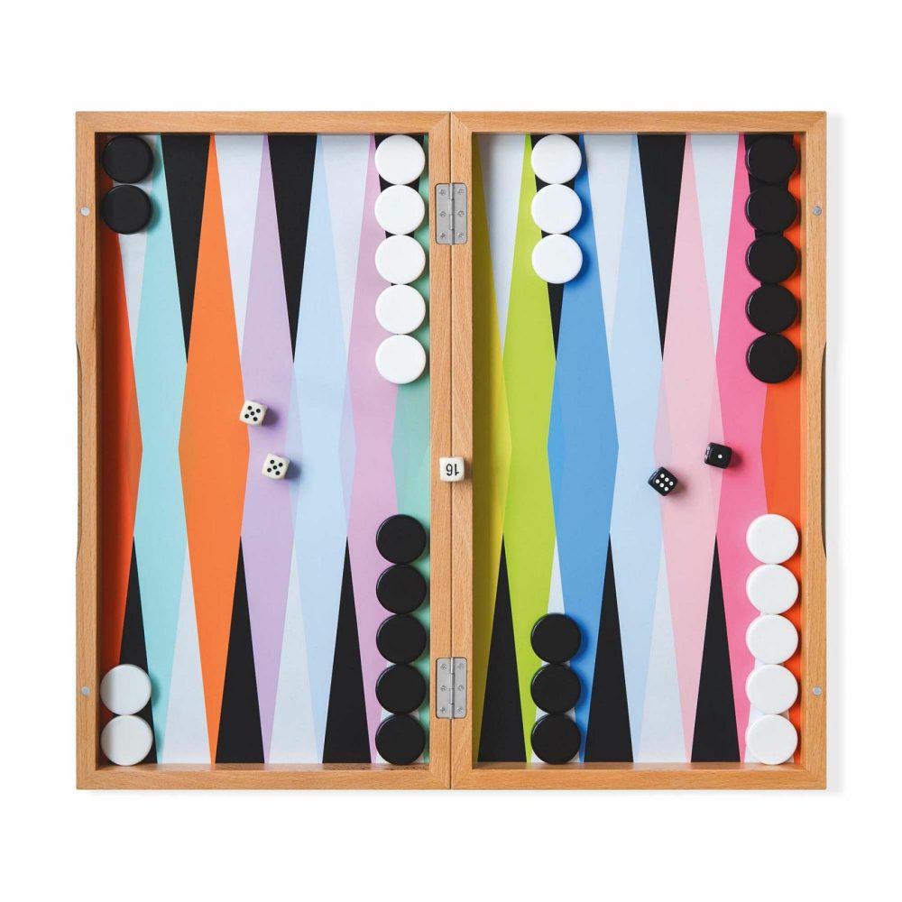 Decorative Objects |  Moma Colorplay Backgammon Set Decorative Objects Decorative Objects