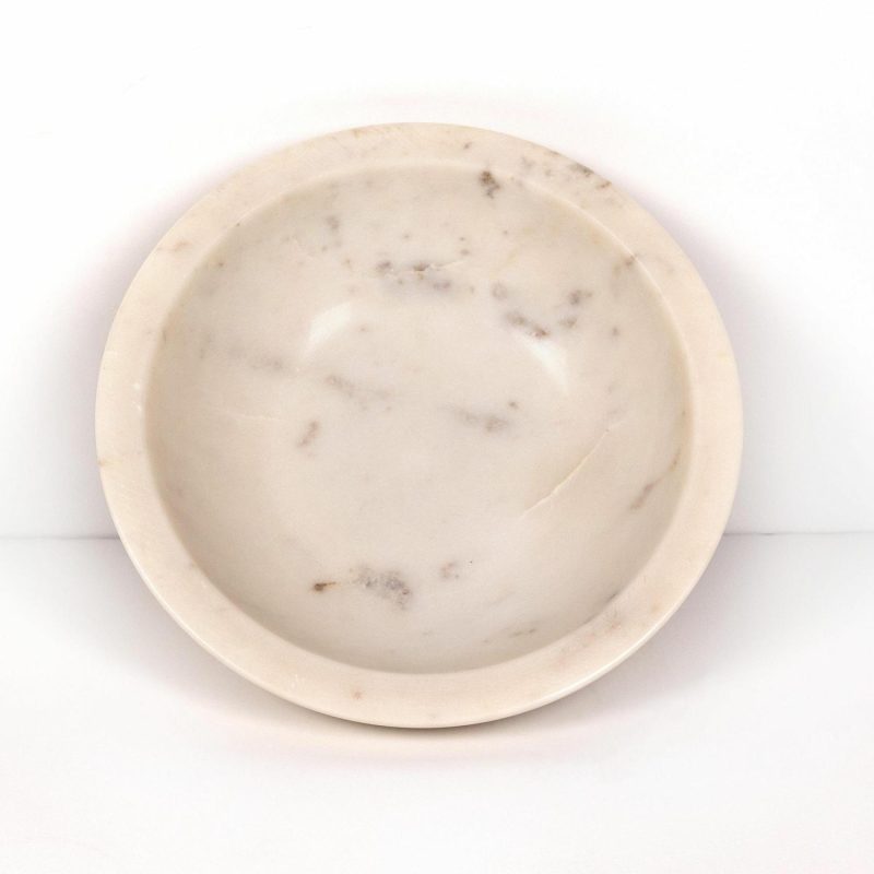 Decorative Trays & Bowls |  Marble Lira Bowl Decorative Trays & Bowls Decorative Trays & Bowls