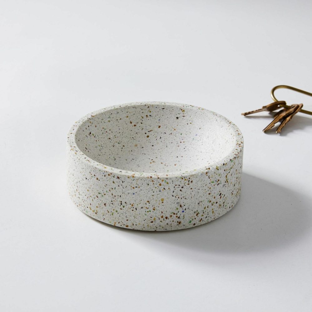 Decorative Trays & Bowls |  Pretti.Cool Terrazzo 5" Catchall Decorative Trays & Bowls Decorative Trays & Bowls