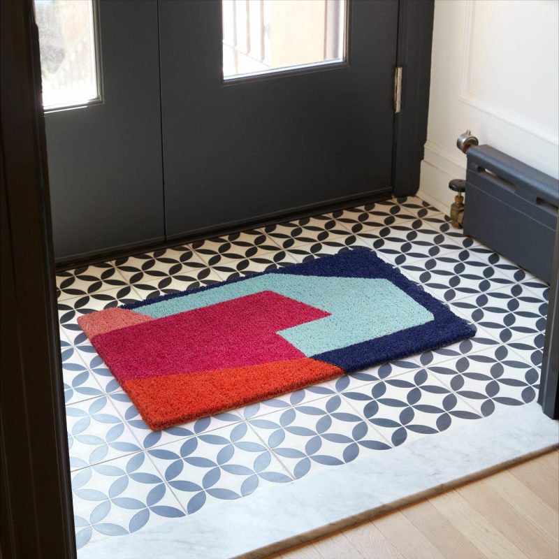 Doormats |  Angled Modern Form Doormat Doormats Doormats