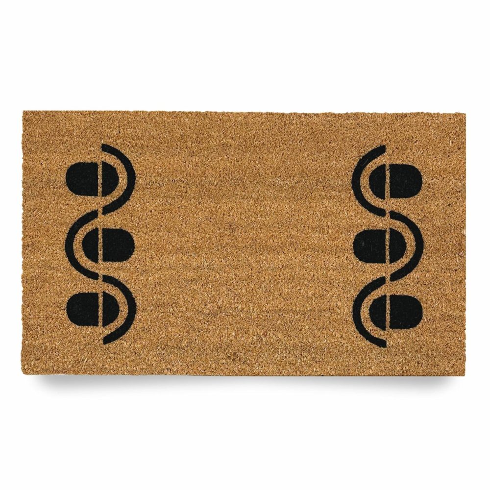 Doormats |  Nickel Designs Hand-Painted Doormat – Boho Shapes Doormats Doormats