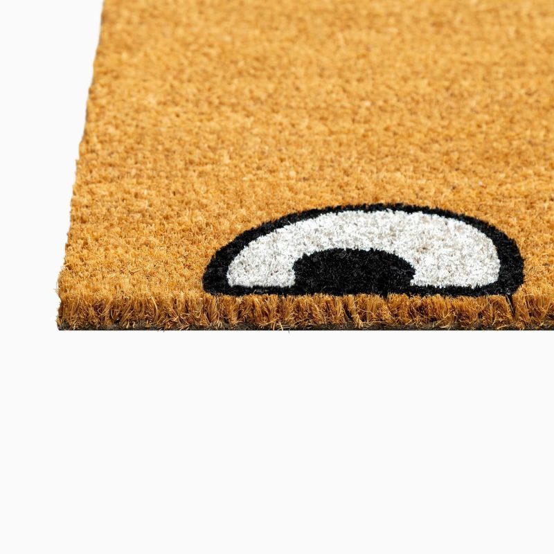 Doormats |  Nickel Designs Hand-Painted Doormat – Funny Eyes Doormat Doormats Doormats