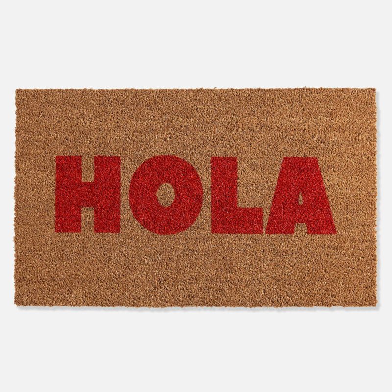 Doormats |  Nickel Designs Hand-Painted Doormat – Hola Doormats Doormats