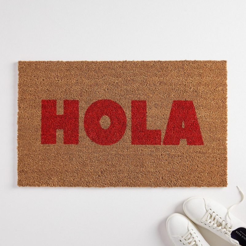 Doormats |  Nickel Designs Hand-Painted Doormat – Hola Doormats Doormats