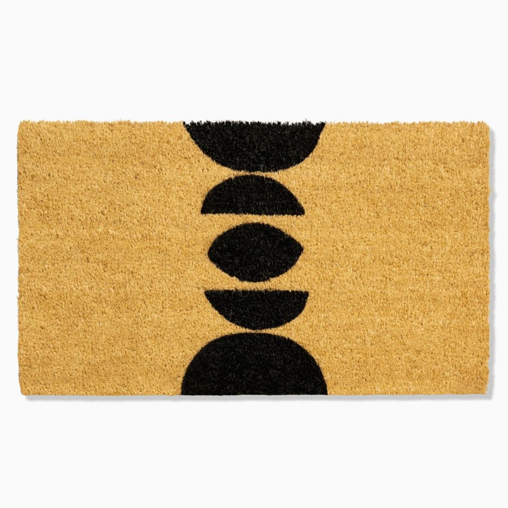 Doormats |  Nickel Designs Hand-Painted Doormat – Luna Moon Doormats Doormats