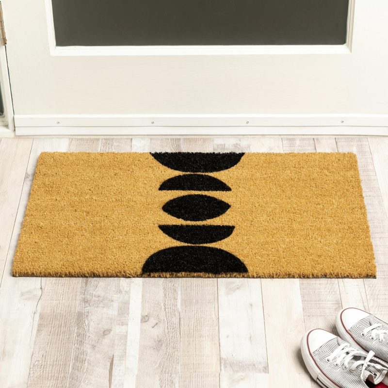 Doormats |  Nickel Designs Hand-Painted Doormat – Luna Moon Doormats Doormats