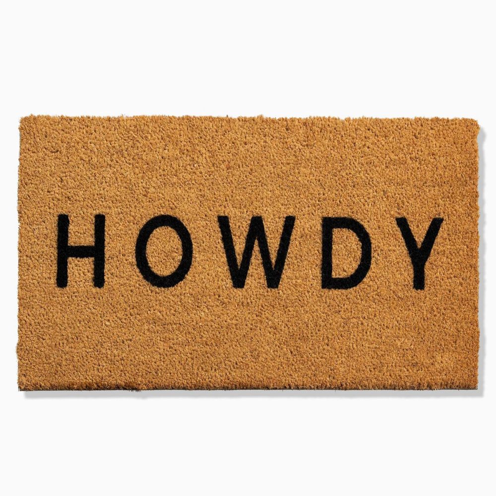 Doormats |  Nickel Designs Hand-Painted Doormat – Modern Howdy Doormats Doormats