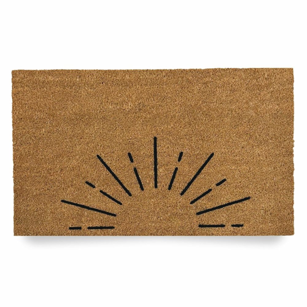 Doormats |  Nickel Designs Hand-Painted Doormat – Starburst Doormats Doormats