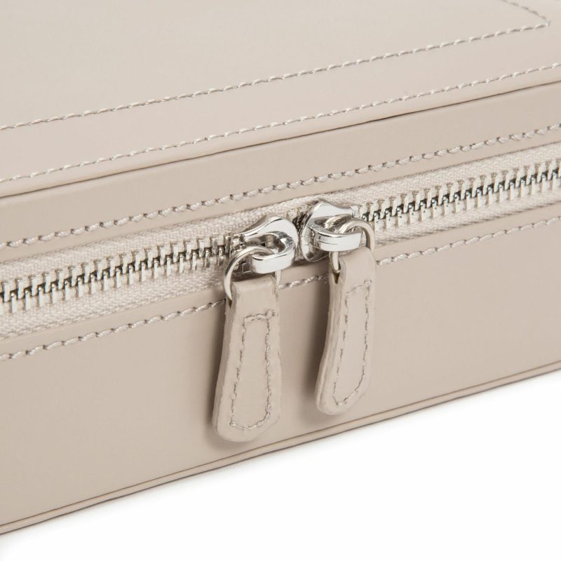 Jewelry Storage |  Sophia Travel Zip Case Ivory Jewelry Storage Ivory