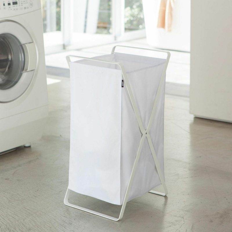 Laundry Hampers |  Yamazaki Folding Laundry Hampers White Laundry Hampers Laundry Hampers