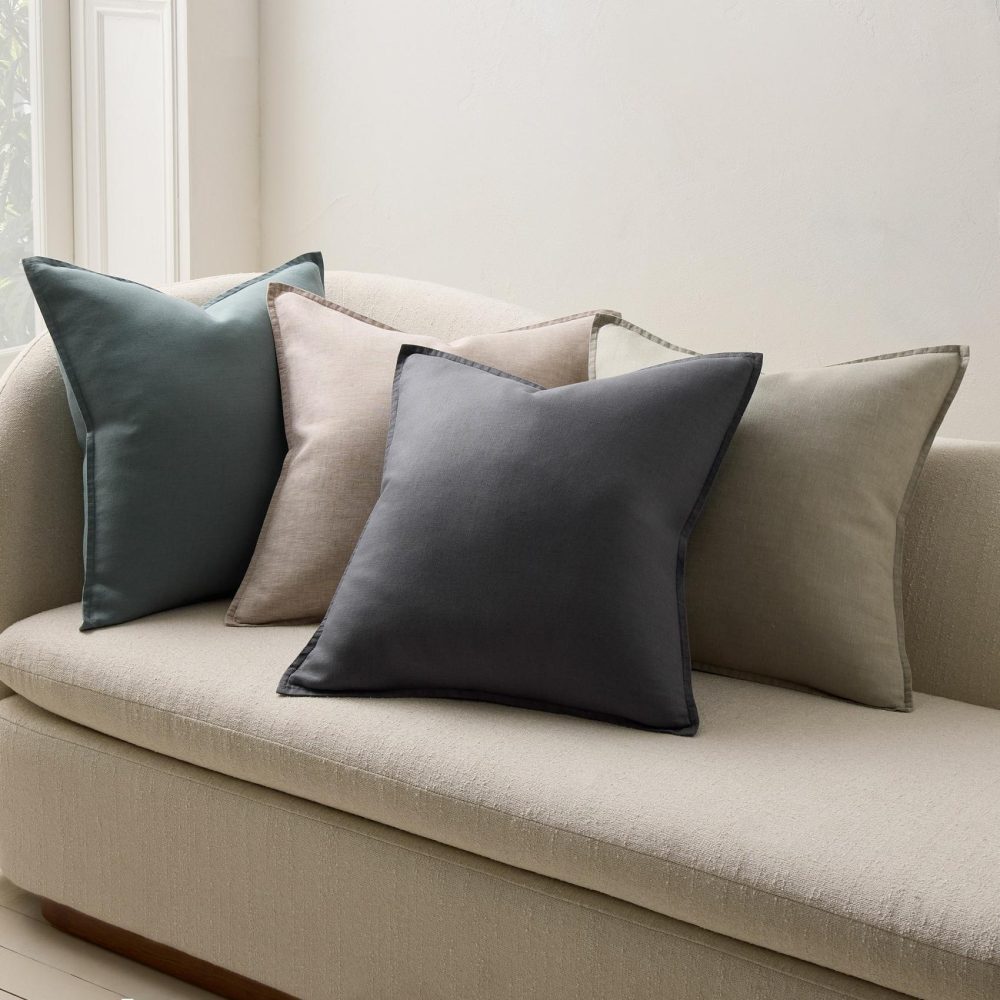 Pillows |  European Flax Linen Pillow Cover White Pillows Pillows