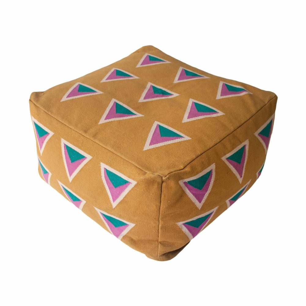 Poufs & Floor Pillows |  Leah Singh Maya Pouf Pillows, Throws & Poufs Poufs & Floor Pillows