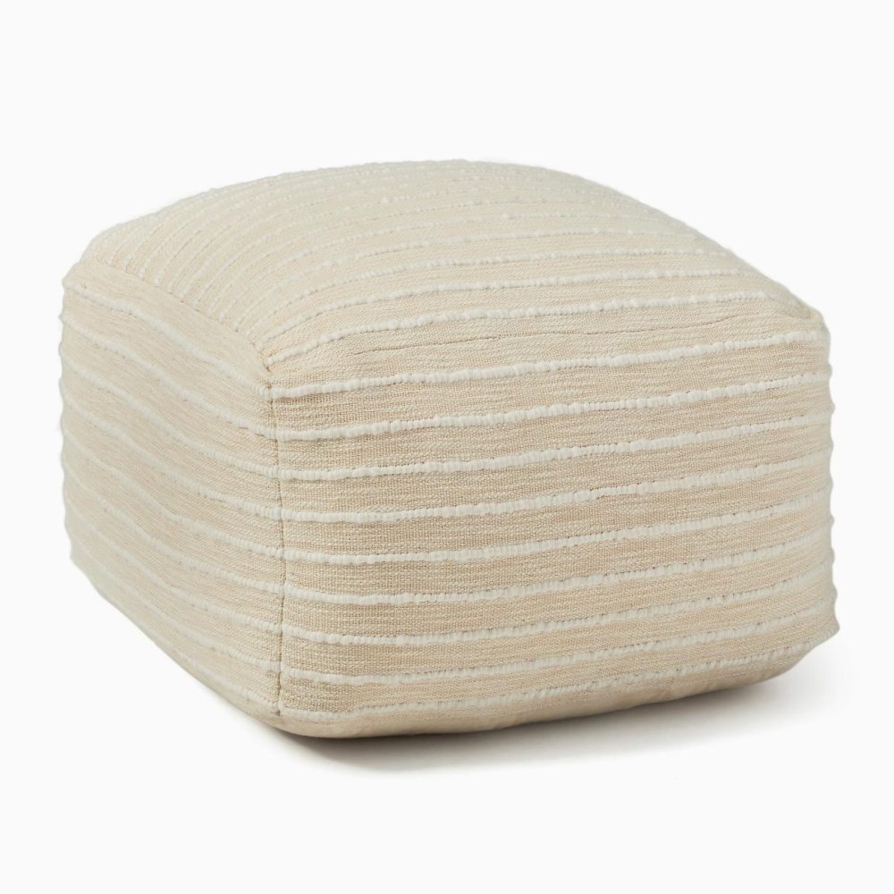 Poufs & Floor Pillows |  Soft Corded Pouf Pillows, Throws & Poufs Poufs & Floor Pillows