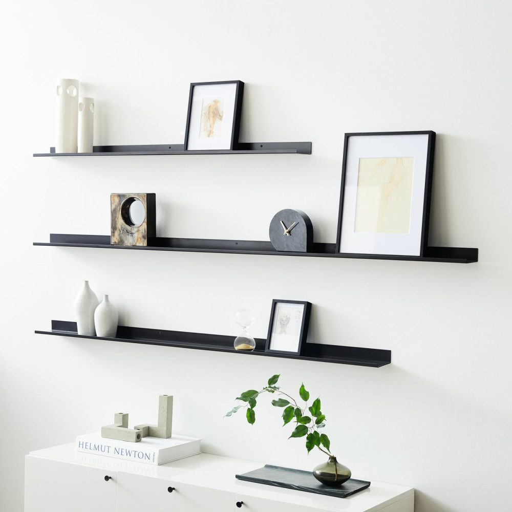 Shelves & Display Ledges |  Floating Lines Metal Ledges Shelves & Display Ledges Shelves & Display Ledges