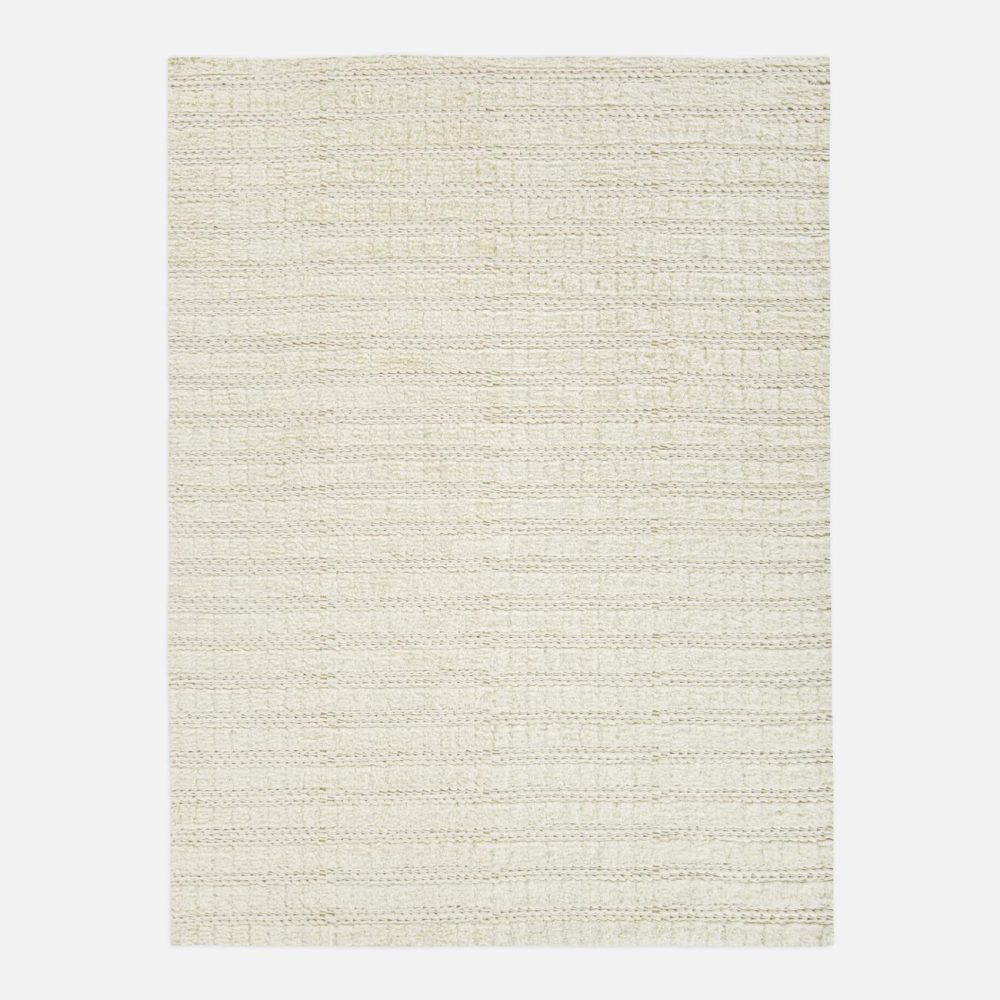 Solid Rugs |  Braid Stripe Sweater Rug Rugs Solid Rugs