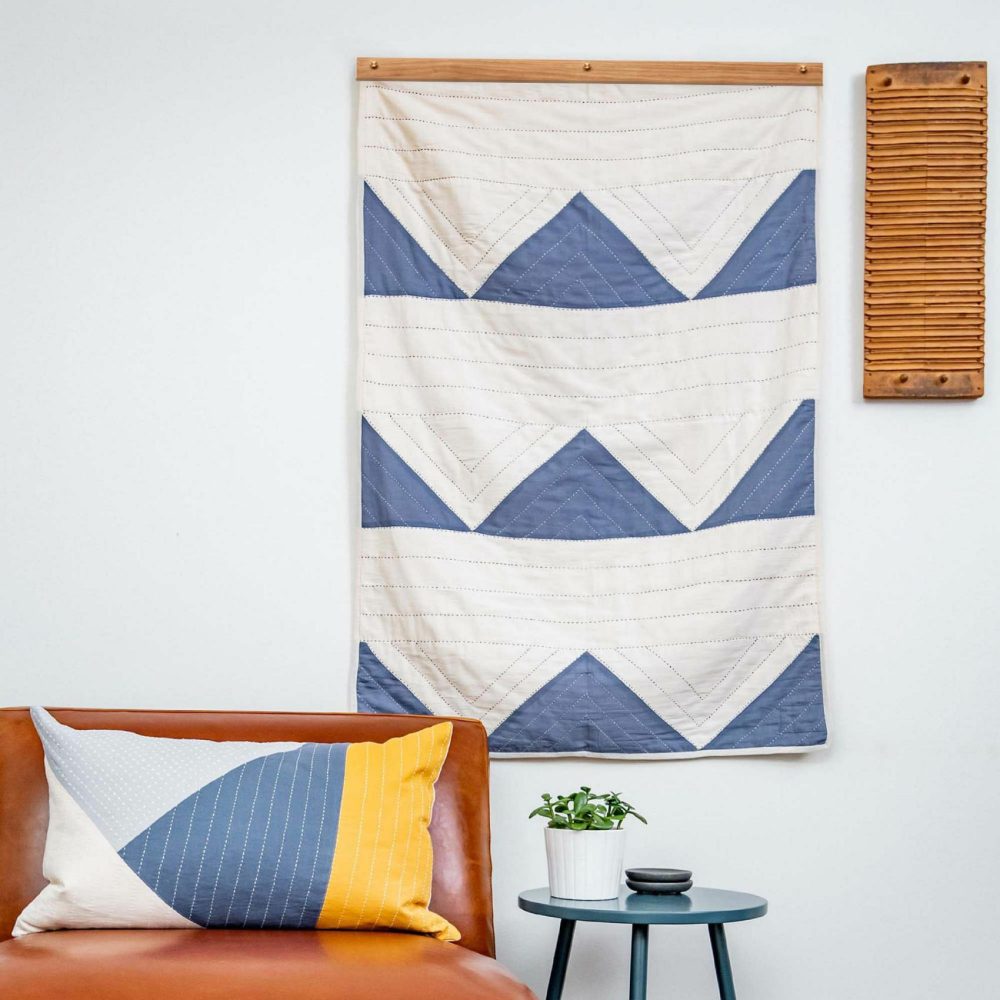 Throws |  Anchal Project Triangle Quilt Throw Pillows, Throws & Poufs Throws