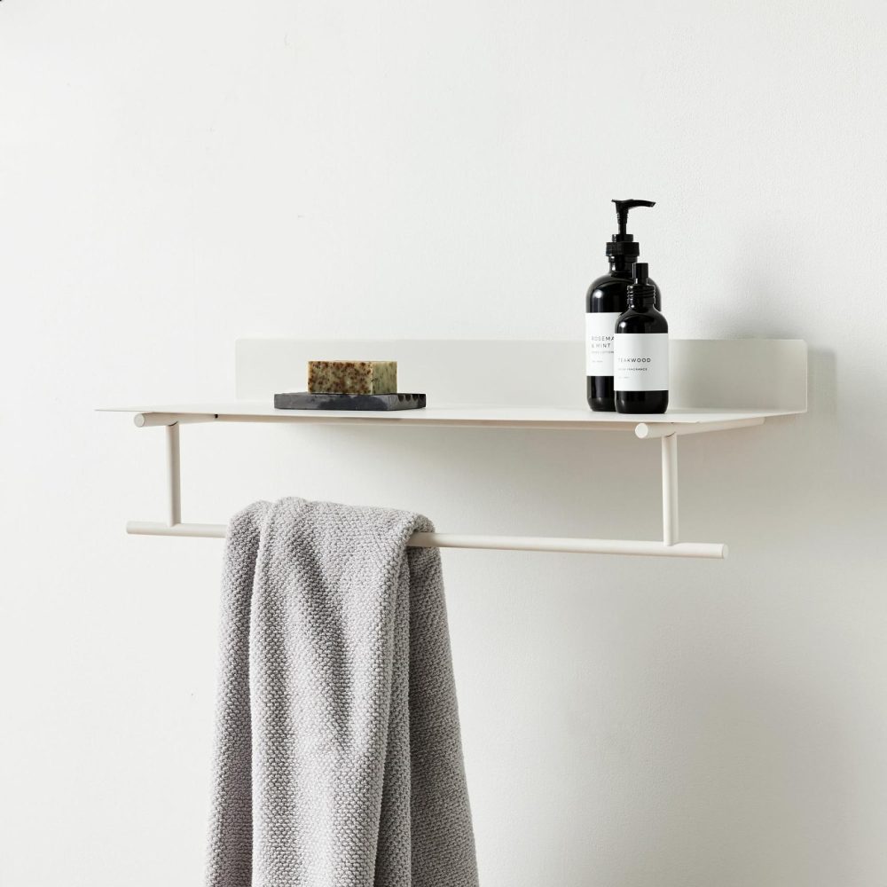 Wall Shelves |  Floating Lines Collection Bathroom Organization Wall Shelves