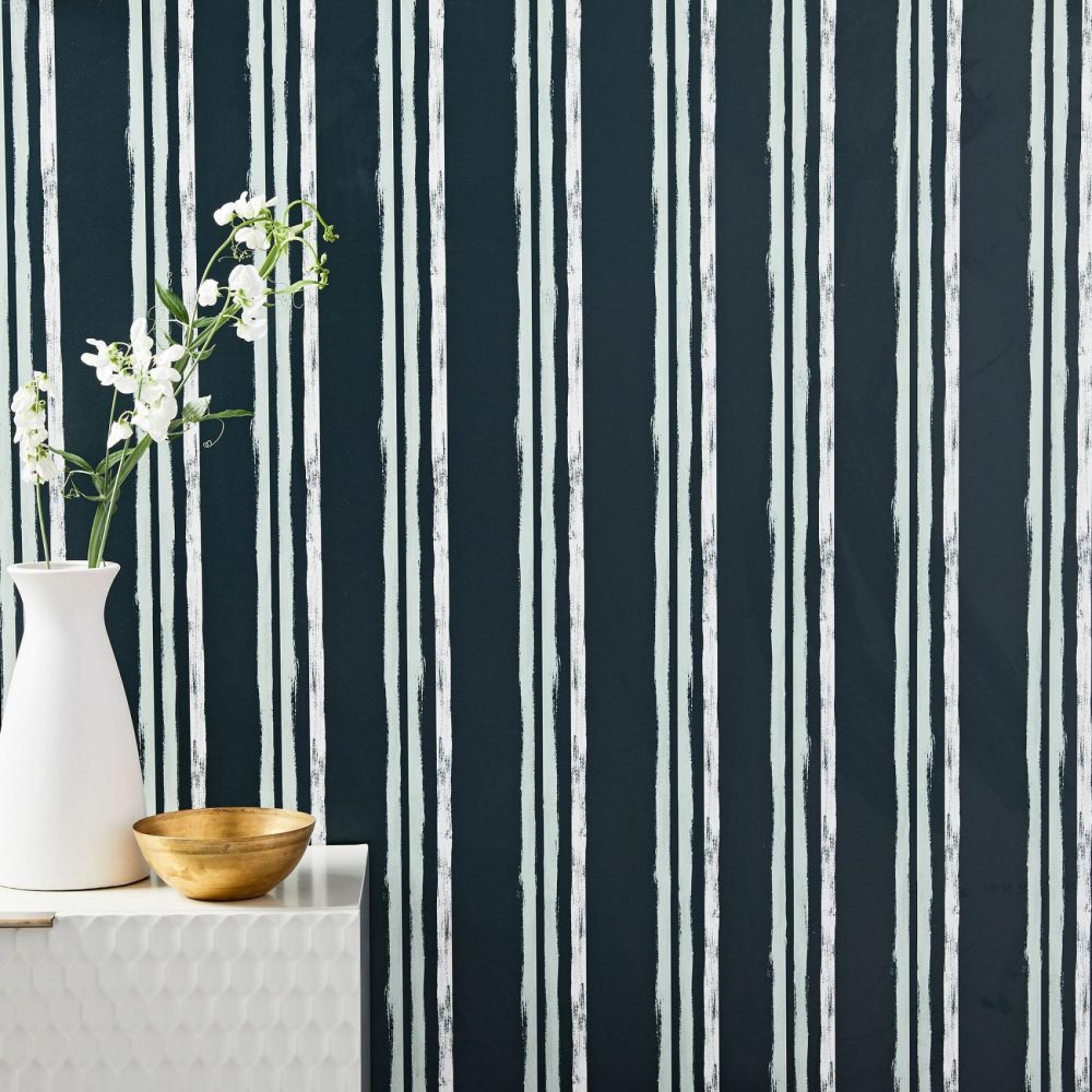 Wallpaper & Paneling |  Repeating Stripes Wallpaper Blush Wall Organization & Decor Blush