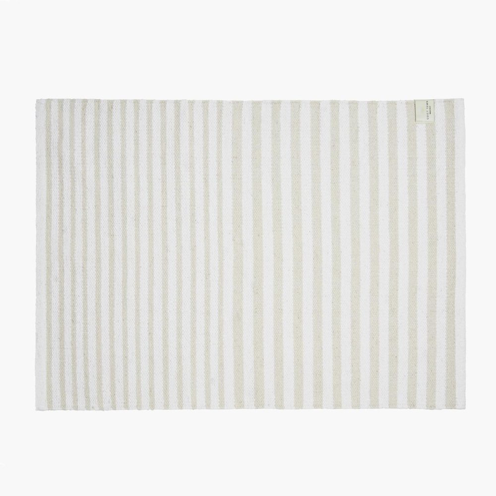 Bath Mats |  Quiet Town Ojai Rug – Sand Bath Linens Bath Mats