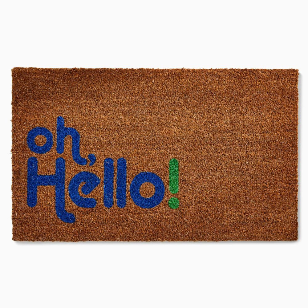 Doormats |  Nickel Designs Hand-Painted Doormat – Oh, Hello Doormats Doormats