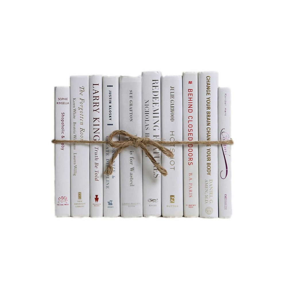 Books & Bookends |  Decorative Book Bundles Decorative Objects Books & Bookends