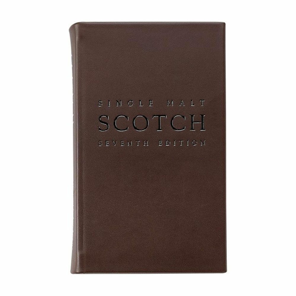 Books & Bookends |  Single Malt Scotch Leather-Bound Book Books & Bookends Books & Bookends