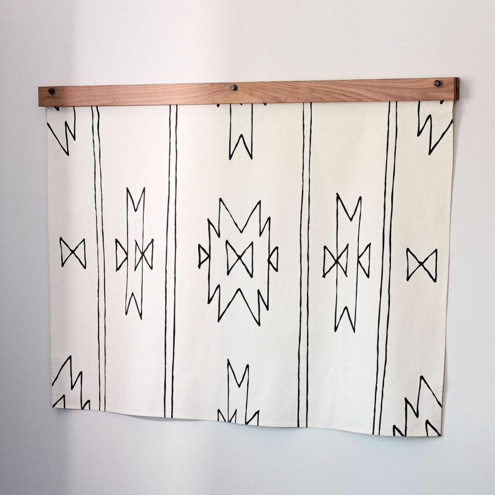 Fabric Art & Wall Hangings |  Little Korboose Cotton Tapestry – New Mexico Art Fabric Art & Wall Hangings